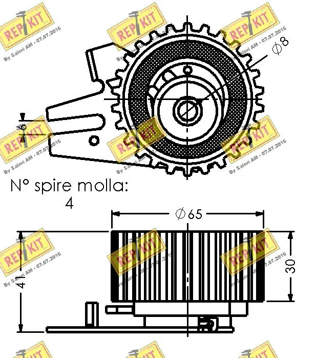 Tensioner Pulley, timing belt