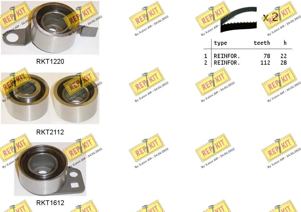 Timing Belt Kit (RKTK0957C)