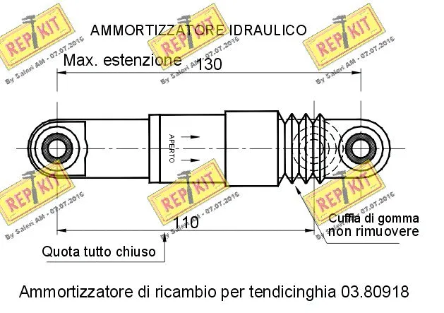 Vibration Damper, V-ribbed belt