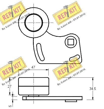 Tensioner Pulley, timing belt