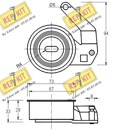 Tensioner Pulley, timing belt