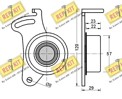 Tensioner Pulley, timing belt