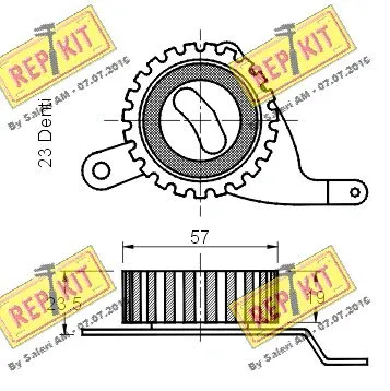 Tensioner Pulley, timing belt