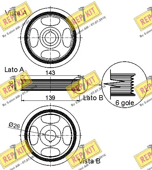 Belt Pulley, crankshaft