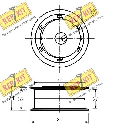 Tensioner Pulley, timing belt