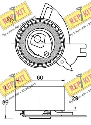Tensioner Pulley, timing belt