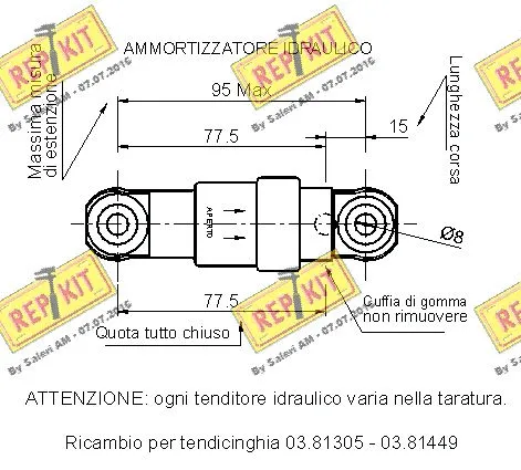 Vibration Damper, V-ribbed belt
