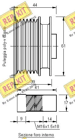 Alternator Freewheel Clutch