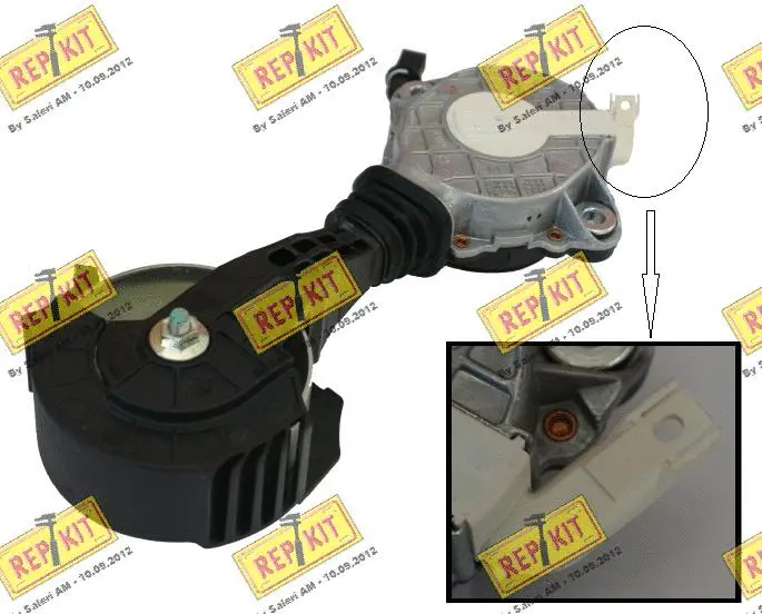 Belt Tensioner, V-ribbed belt (RKT3031)