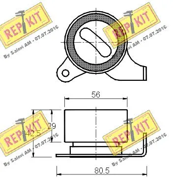 Tensioner Pulley, timing belt