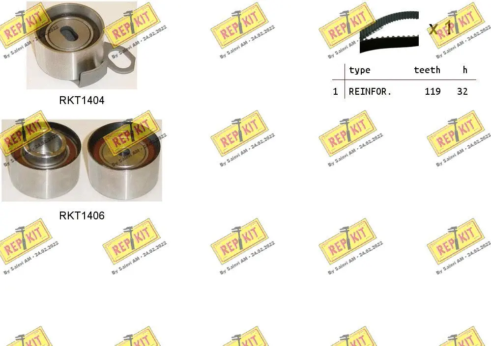 Timing Belt Kit (RKTK1004)