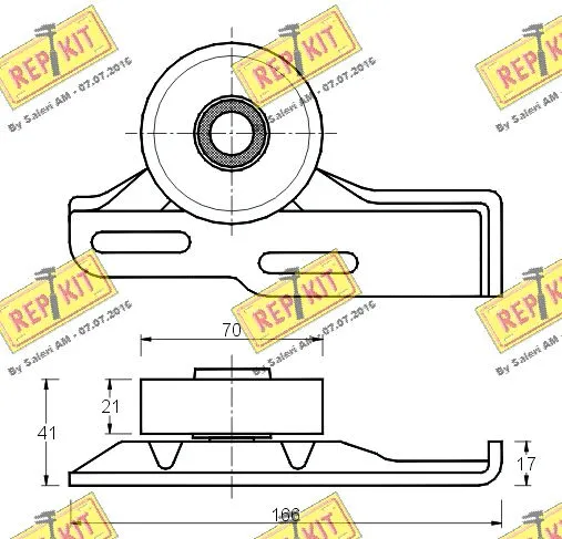 Belt Tensioner, V-ribbed belt