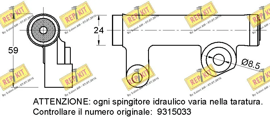 Vibration Damper, timing belt