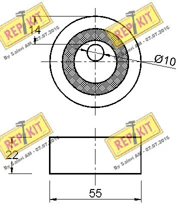 Tensioner Pulley, timing belt