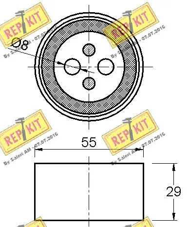 Tensioner Pulley, timing belt
