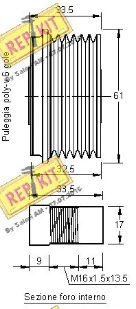 Alternator Freewheel Clutch