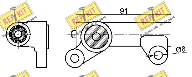 Vibration Damper, timing belt