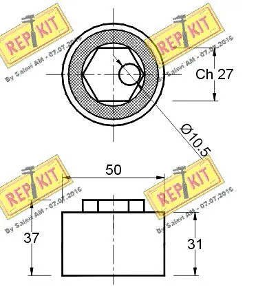 Tensioner Pulley, timing belt