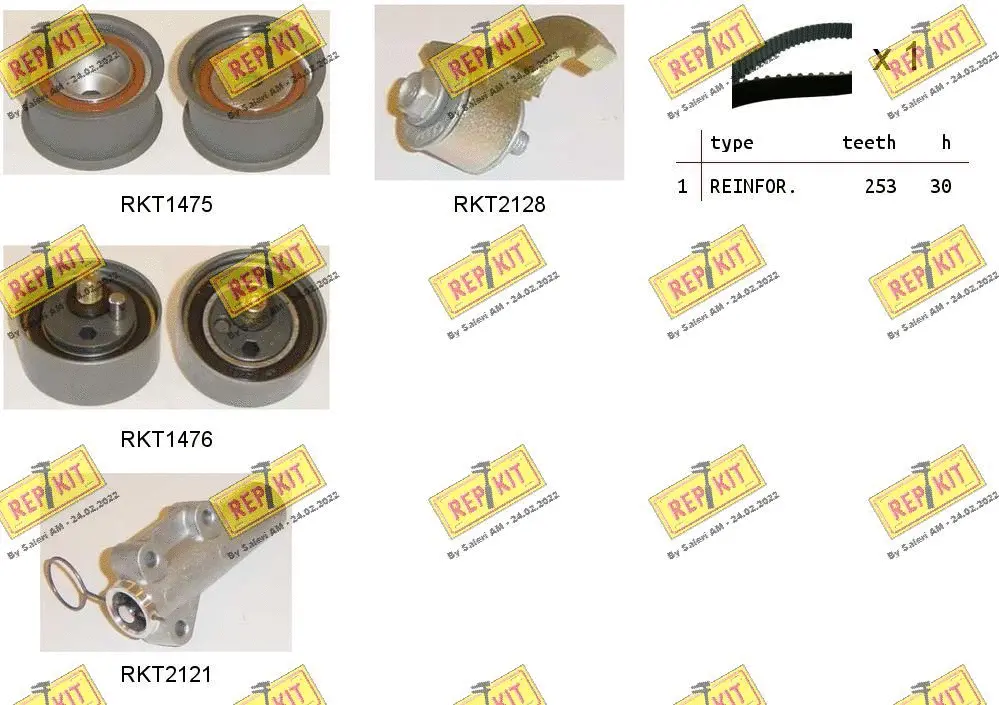 Timing Belt Kit (RKTK1051)