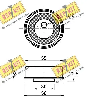 Tensioner Pulley, timing belt