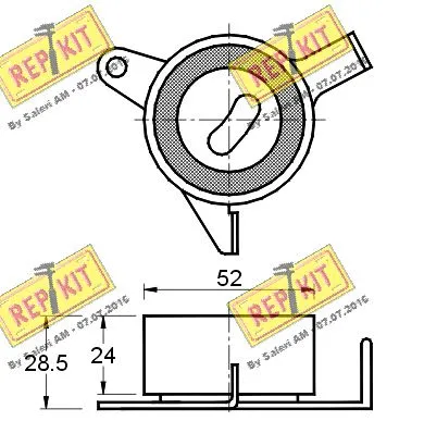 Tensioner Pulley, timing belt