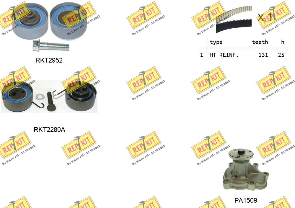 Water Pump & Timing Belt Kit (RKTK0868APA)