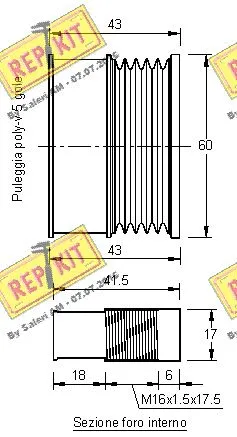 Alternator Freewheel Clutch