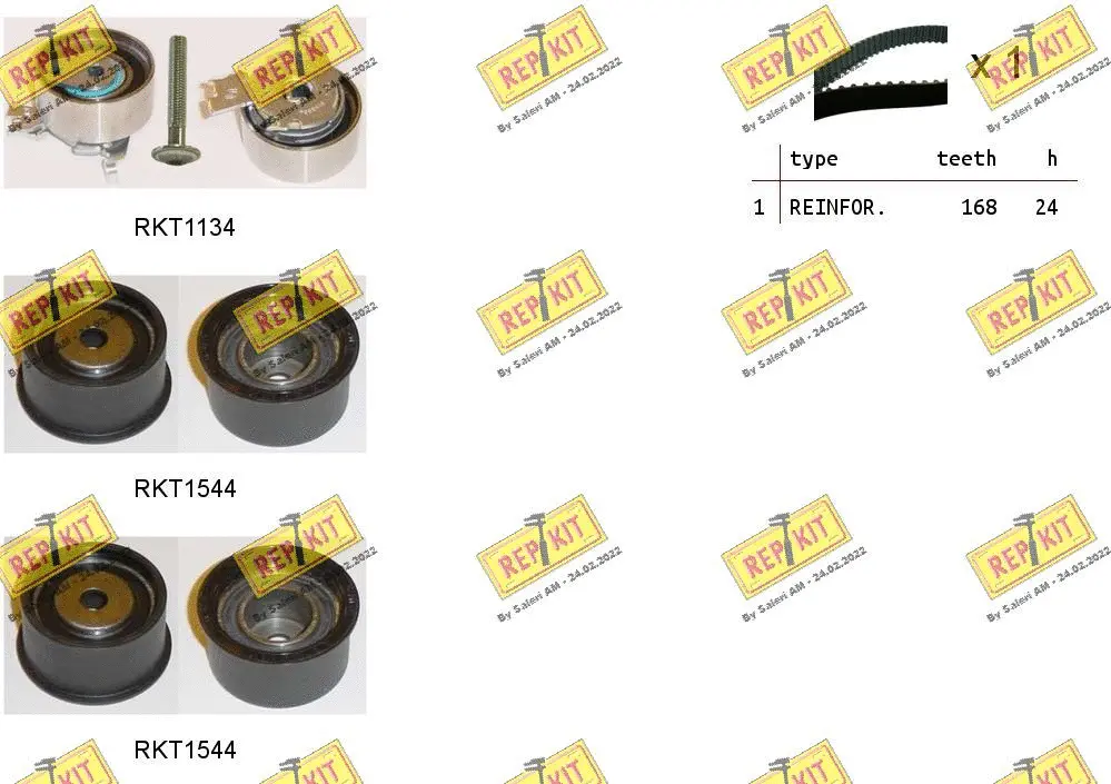 Timing Belt Kit (RKTK1043)