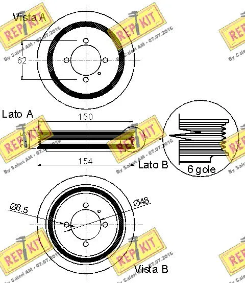 Belt Pulley, crankshaft