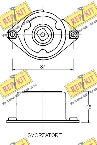 Belt Tensioner, V-ribbed belt