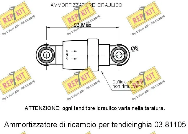 Vibration Damper, V-ribbed belt