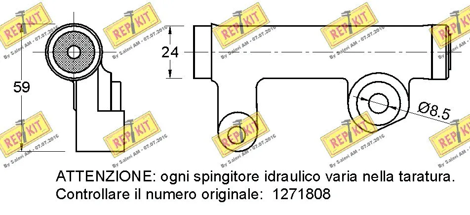 Vibration Damper, timing belt