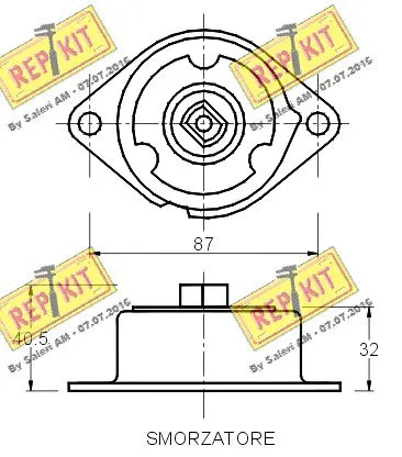 Belt Tensioner, V-ribbed belt