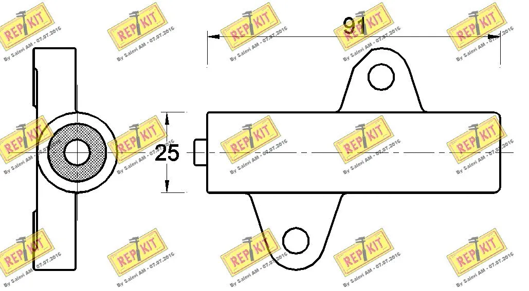 Vibration Damper, timing belt