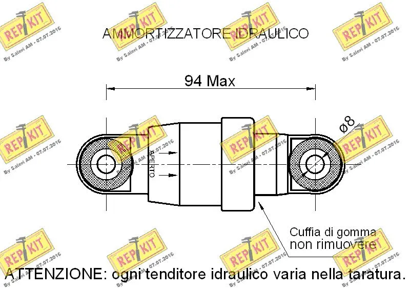 Vibration Damper, timing belt