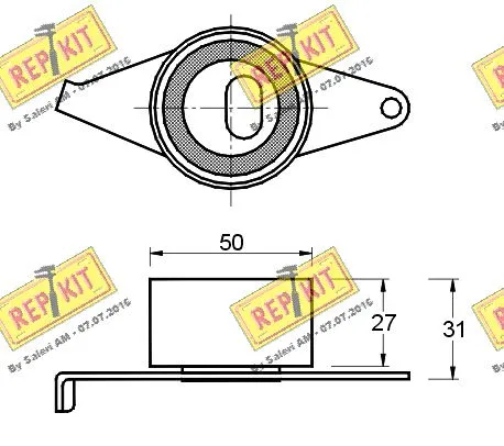Tensioner Pulley, timing belt