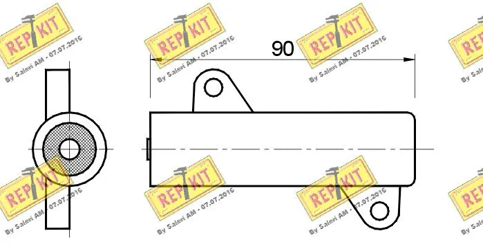 Vibration Damper, timing belt