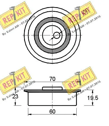 Tensioner Pulley, timing belt