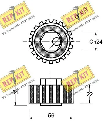 Tensioner Pulley, timing belt