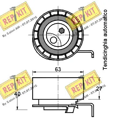 Tensioner Pulley, timing belt