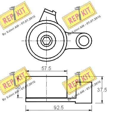 Tensioner Pulley, timing belt
