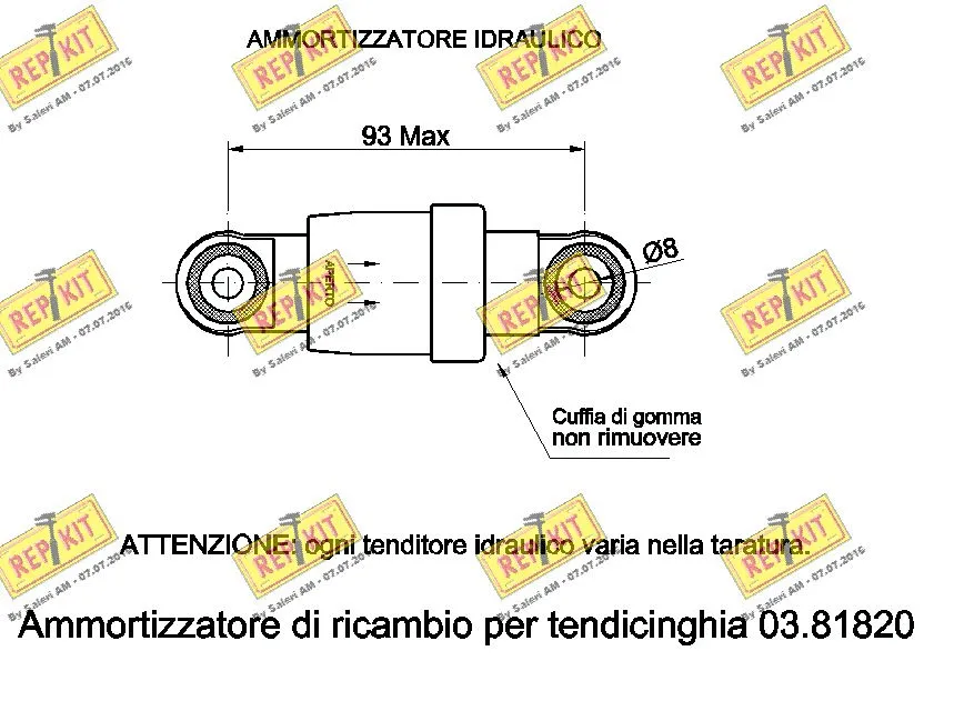 Vibration Damper, V-ribbed belt