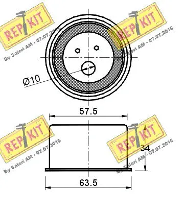 Tensioner Pulley, timing belt