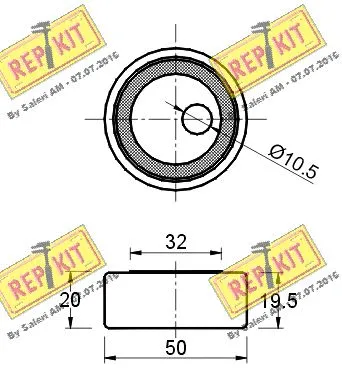 Tensioner Pulley, timing belt