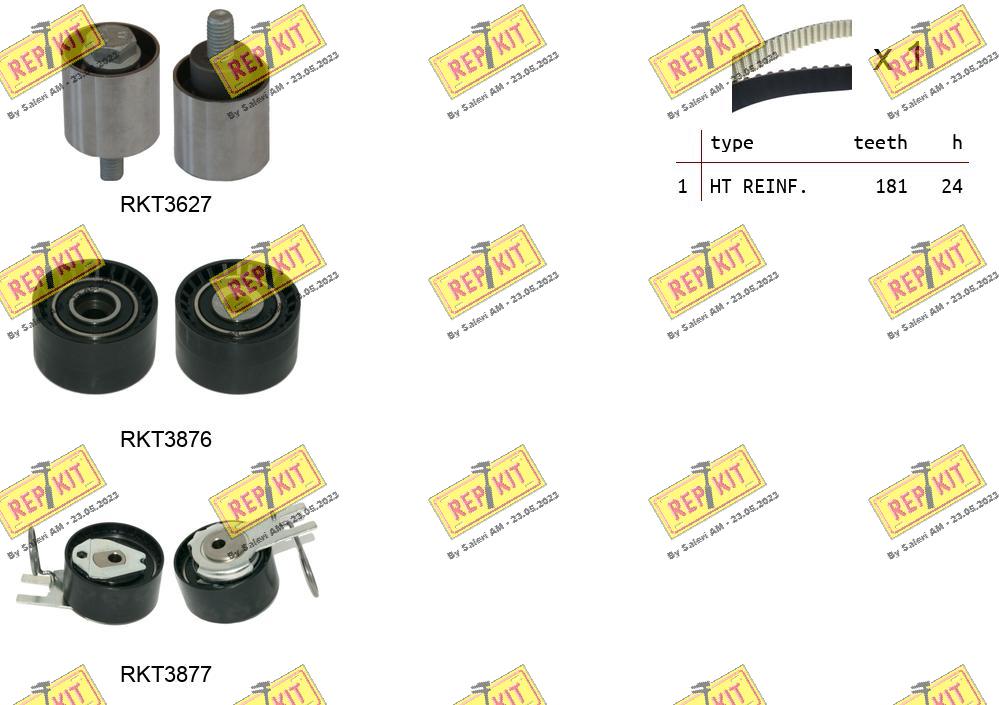 Timing Belt Kit (RKTK1301)