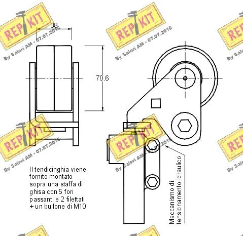 Tensioner Pulley, timing belt