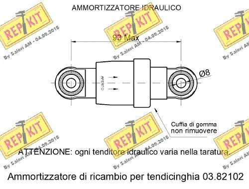 Deflection/Guide Pulley, timing belt