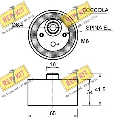 Tensioner Pulley, timing belt