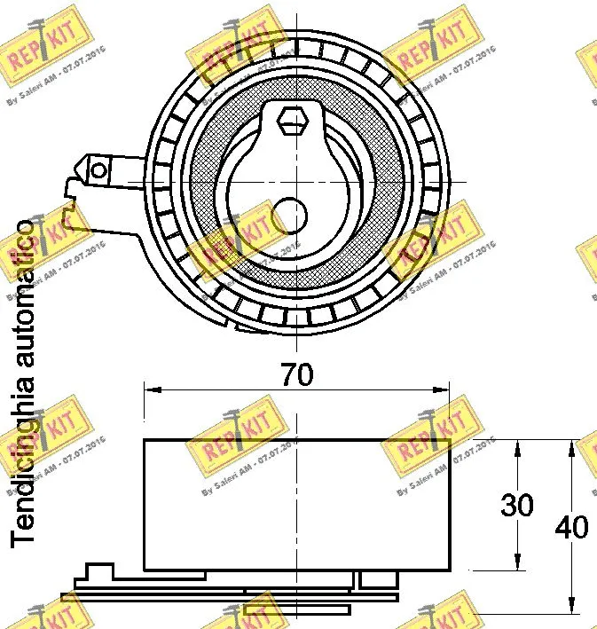 Tensioner Pulley, timing belt