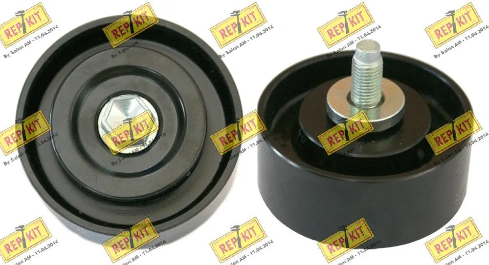 Deflection/Guide Pulley, V-ribbed belt (RKT3651)